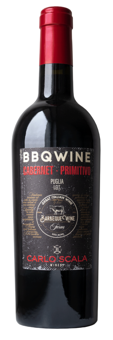 2019 BBQ WINE Cabernet Primitivo Carlo Scala