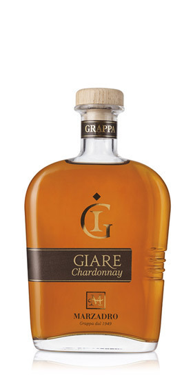 Grappa Giare Chardonnay Marzadro 0,7 L 45% Vol