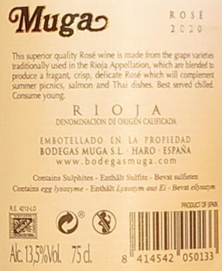 Rosado Rioja DOCa Bodegas Muga