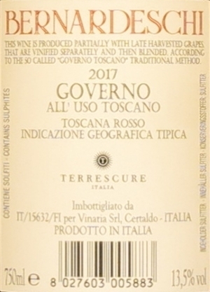 2.60 Bernardeschi Governo all uso toscano IGT Terrescure