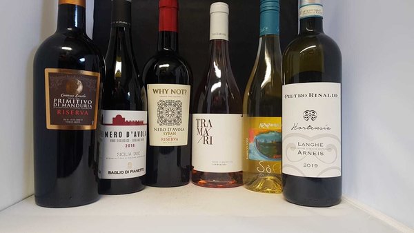 Weinpaket Italienische Reise