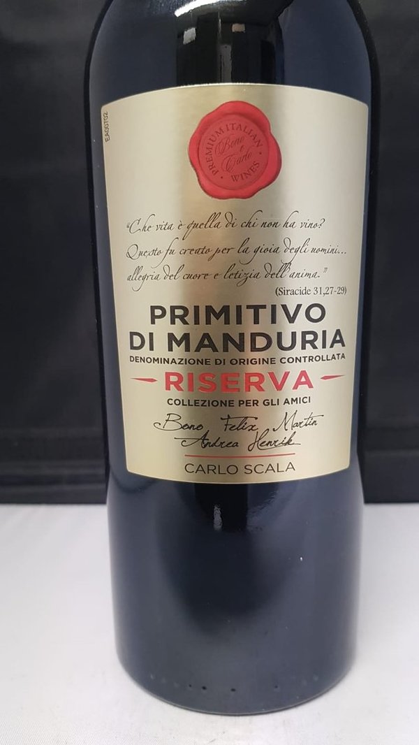 2018 Primitivo di Manduria Riserva Carlo Scala