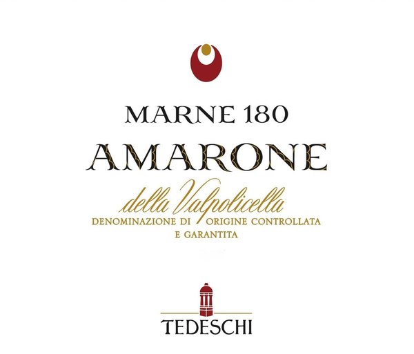6 Flaschen Marne 180 Amarone Tedeschi